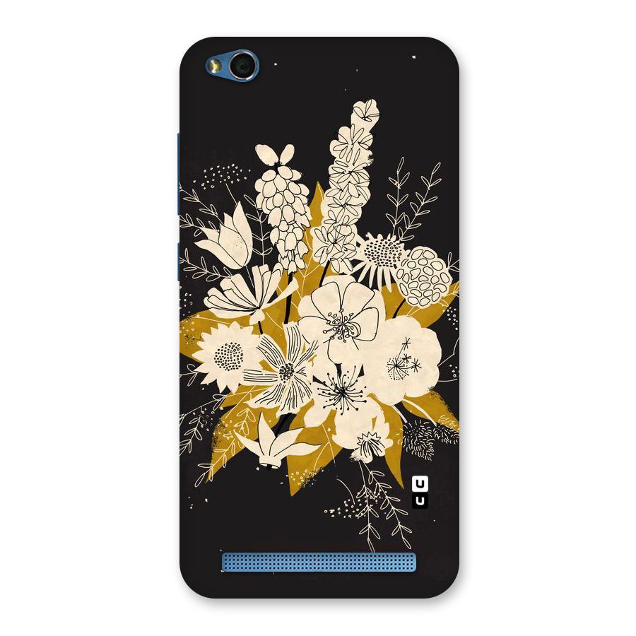 Flower Drawing Back Case for Redmi 5A