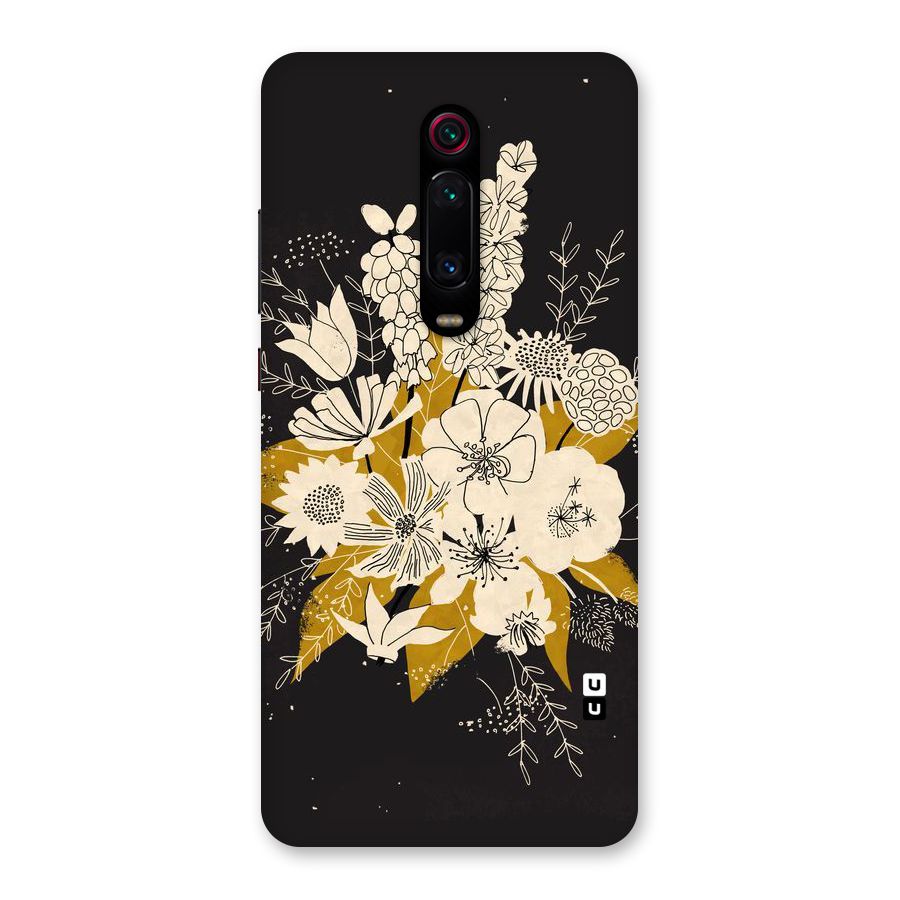 Flower Drawing Back Case for Redmi K20