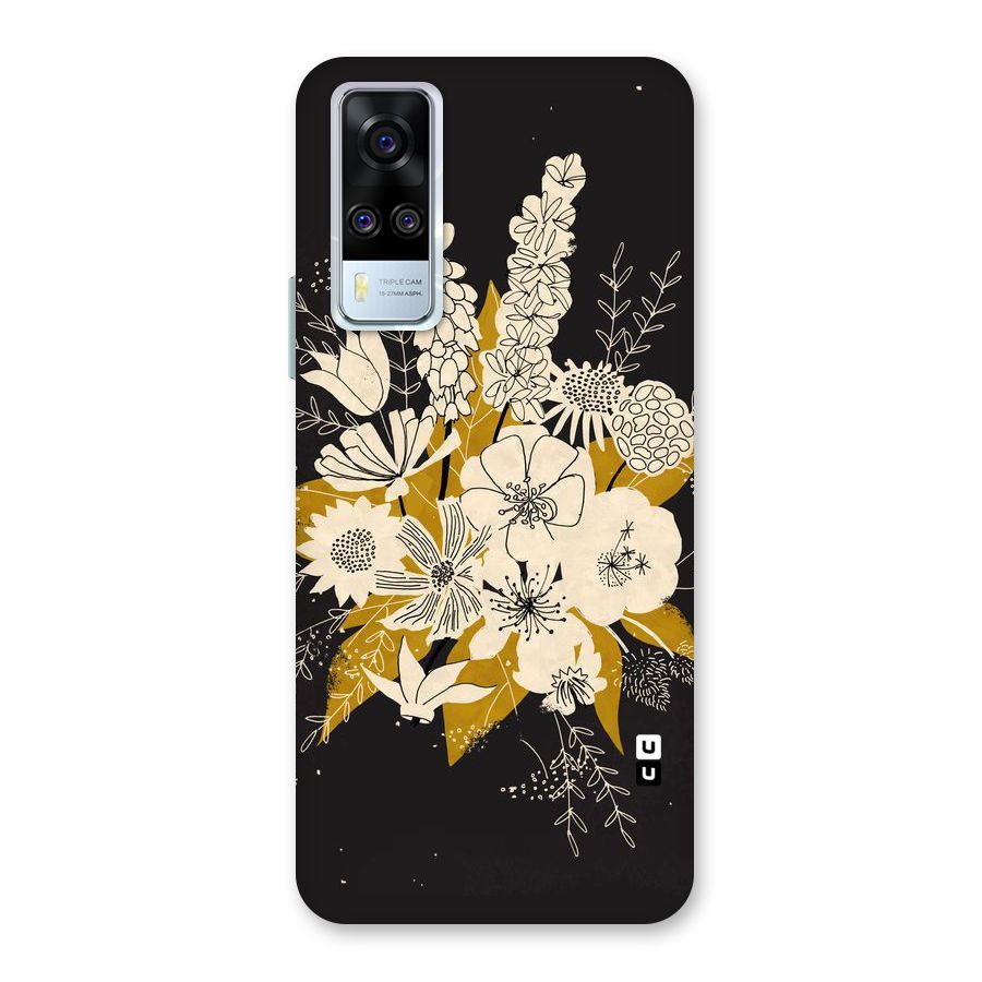 Flower Drawing Back Case for Vivo Y31