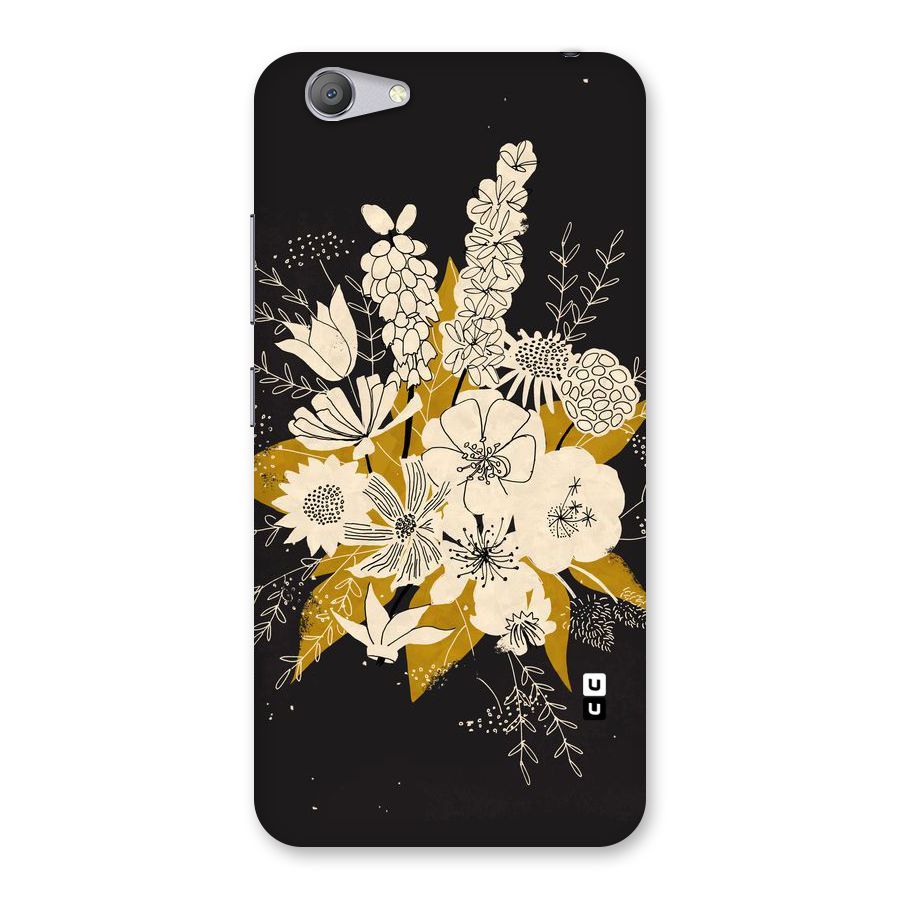 Flower Drawing Back Case for Vivo Y53