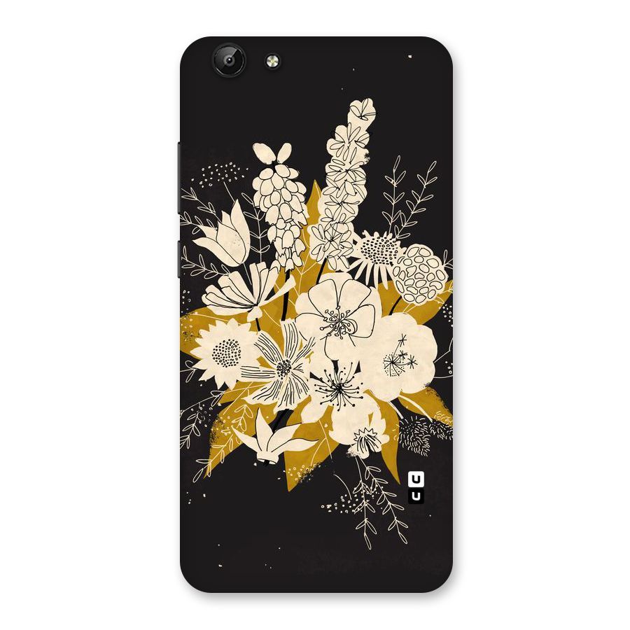 Flower Drawing Back Case for Vivo Y69