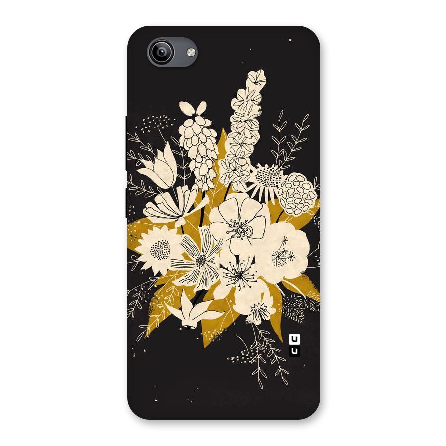Flower Drawing Back Case for Vivo Y81i