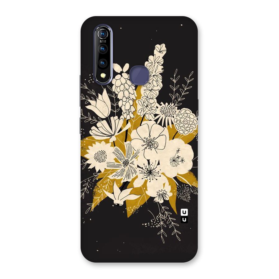 Flower Drawing Back Case for Vivo Z1 Pro