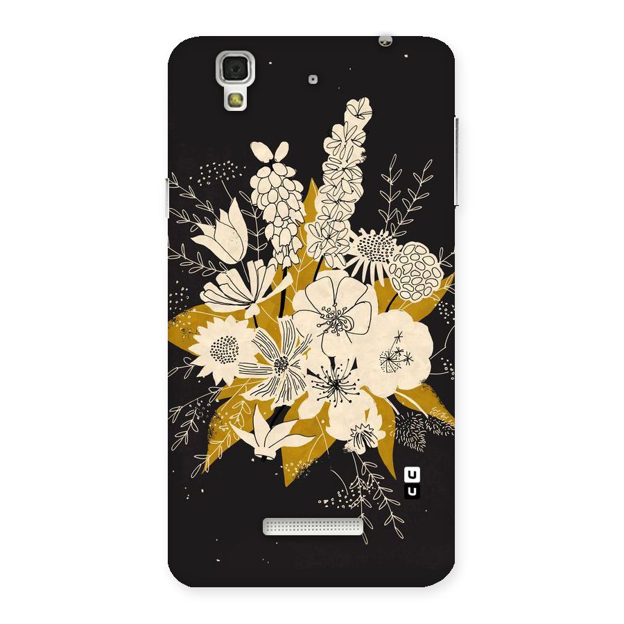 Flower Drawing Back Case for Yu Yureka