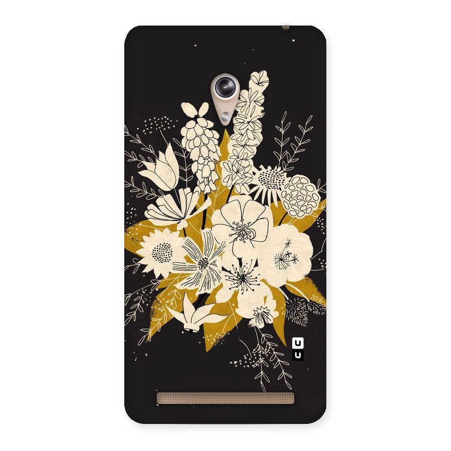 Flower Drawing Back Case for Zenfone 6