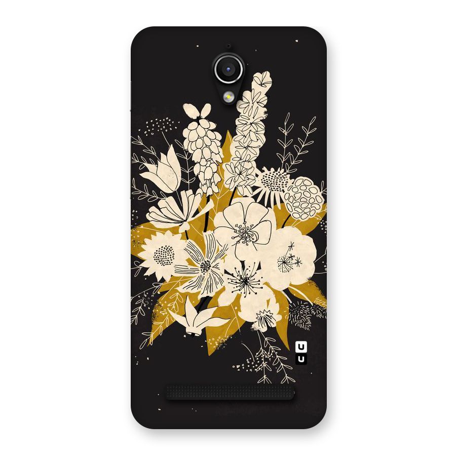 Flower Drawing Back Case for Zenfone Go