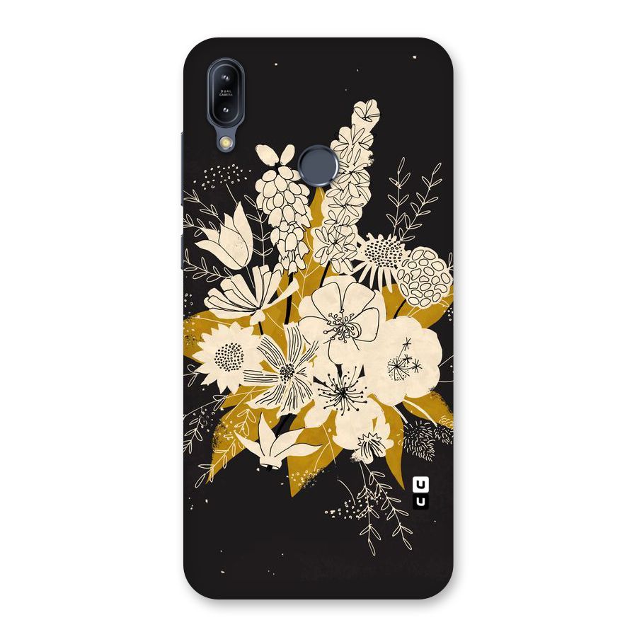 Flower Drawing Back Case for Zenfone Max M2