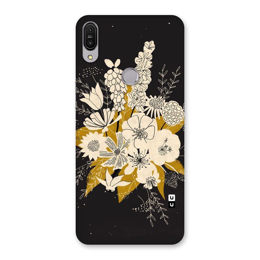 Flower Drawing Back Case for Zenfone Max Pro M1