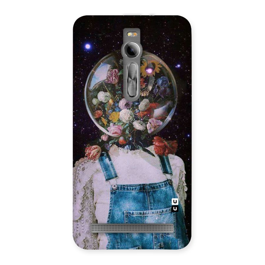Flower Face Back Case for Asus Zenfone 2