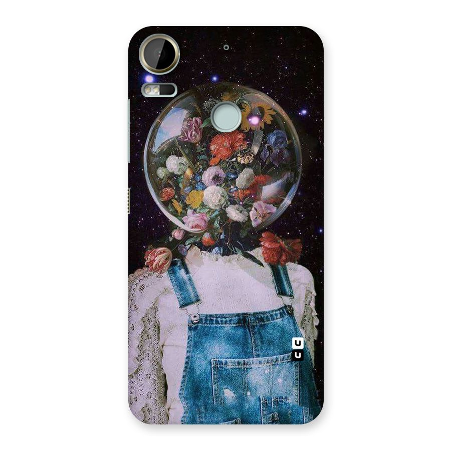 Flower Face Back Case for Desire 10 Pro