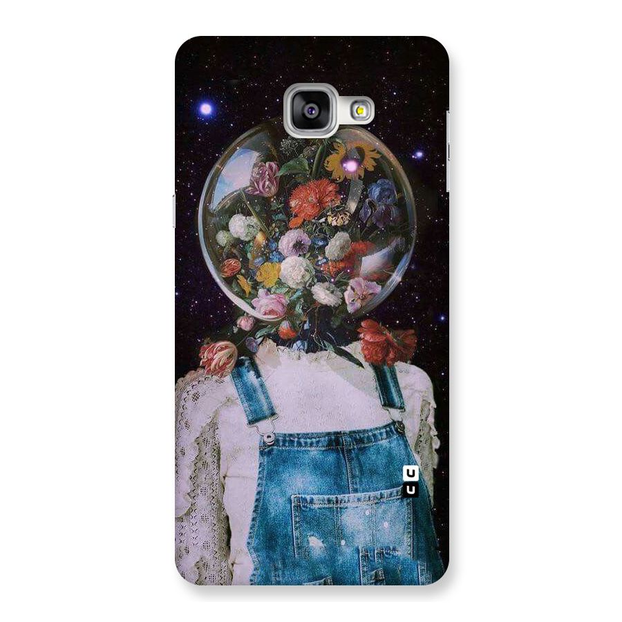 Flower Face Back Case for Galaxy A9