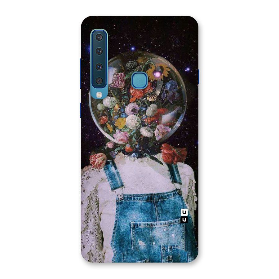 Flower Face Back Case for Galaxy A9 (2018)