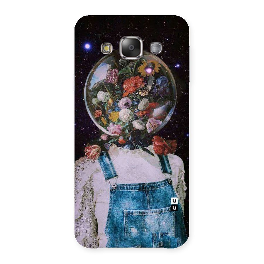 Flower Face Back Case for Galaxy E7