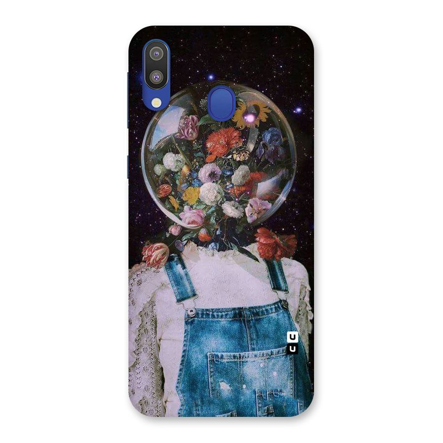 Flower Face Back Case for Galaxy M20