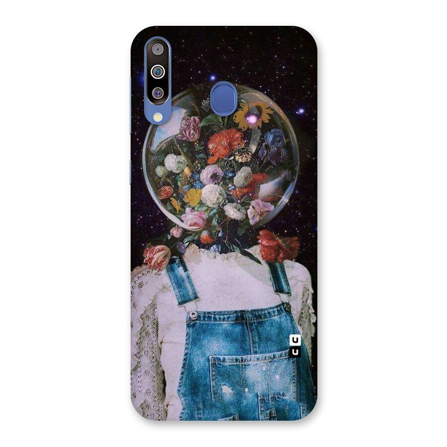 Flower Face Back Case for Galaxy M30