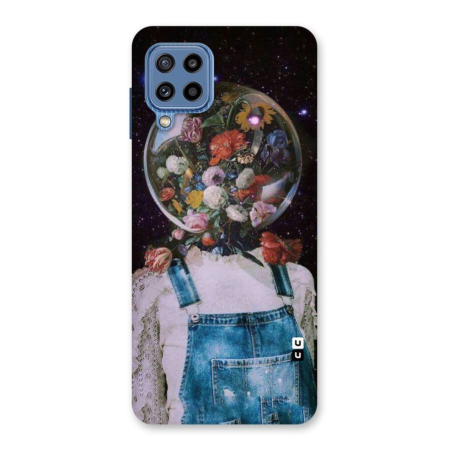 Flower Face Back Case for Galaxy M32
