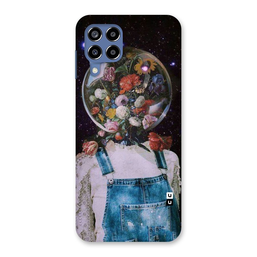 Flower Face Back Case for Galaxy M53 5G