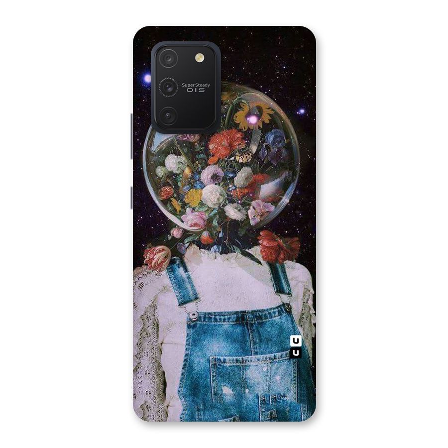 Flower Face Back Case for Galaxy S10 Lite