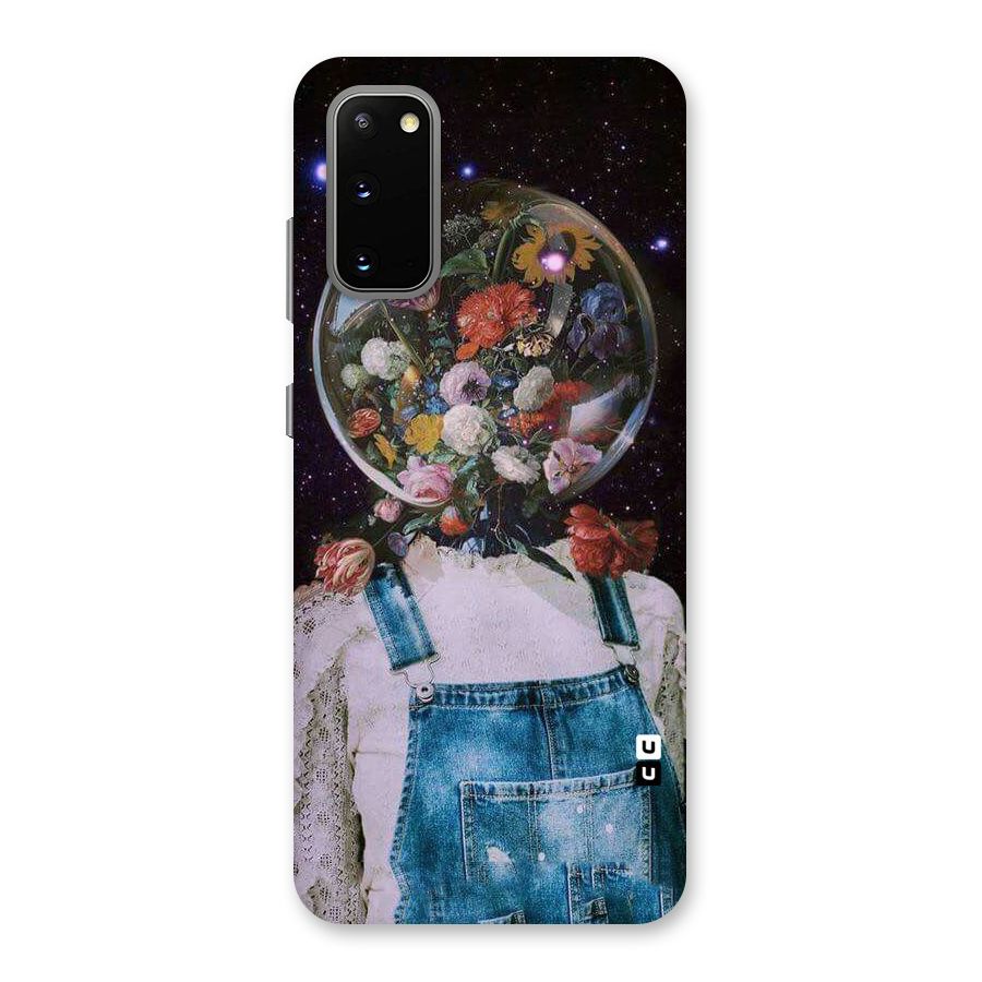 Flower Face Back Case for Galaxy S20