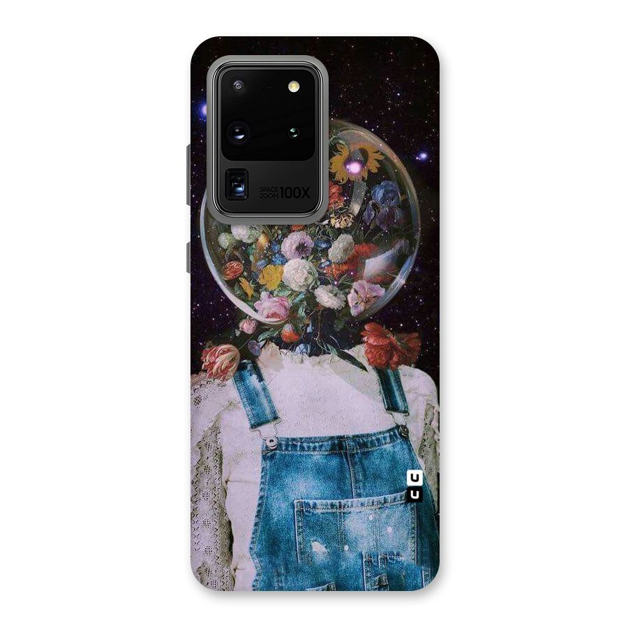 Flower Face Back Case for Galaxy S20 Ultra