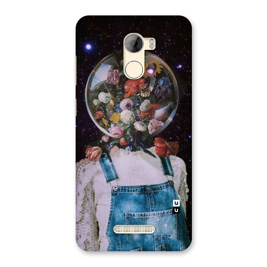 Flower Face Back Case for Gionee A1 LIte