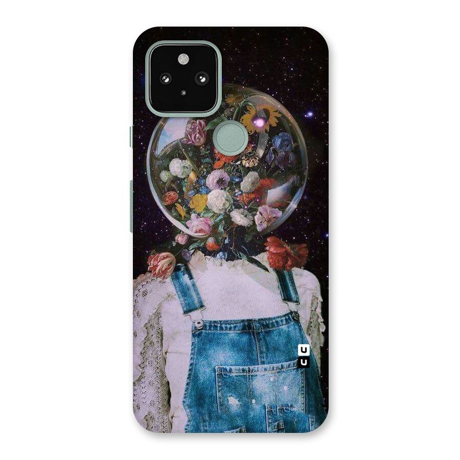 Flower Face Back Case for Google Pixel 5