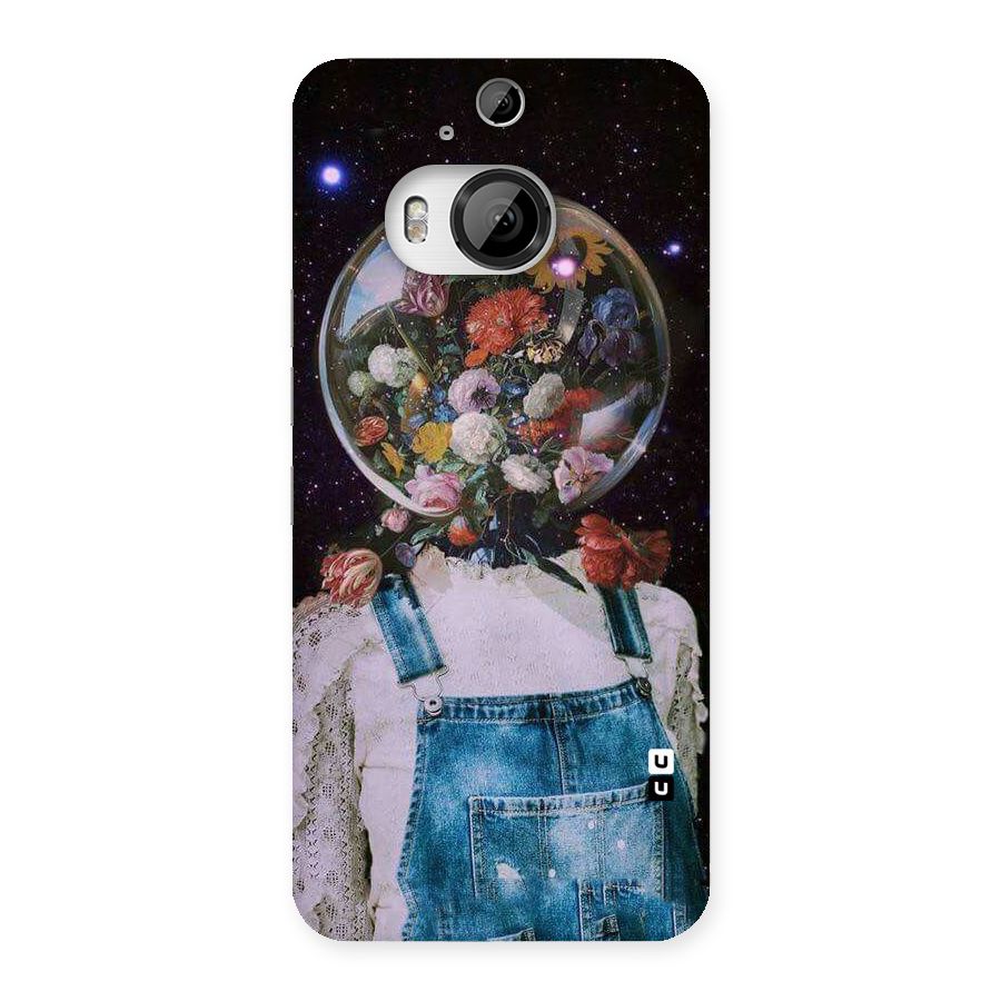 Flower Face Back Case for HTC One M9 Plus