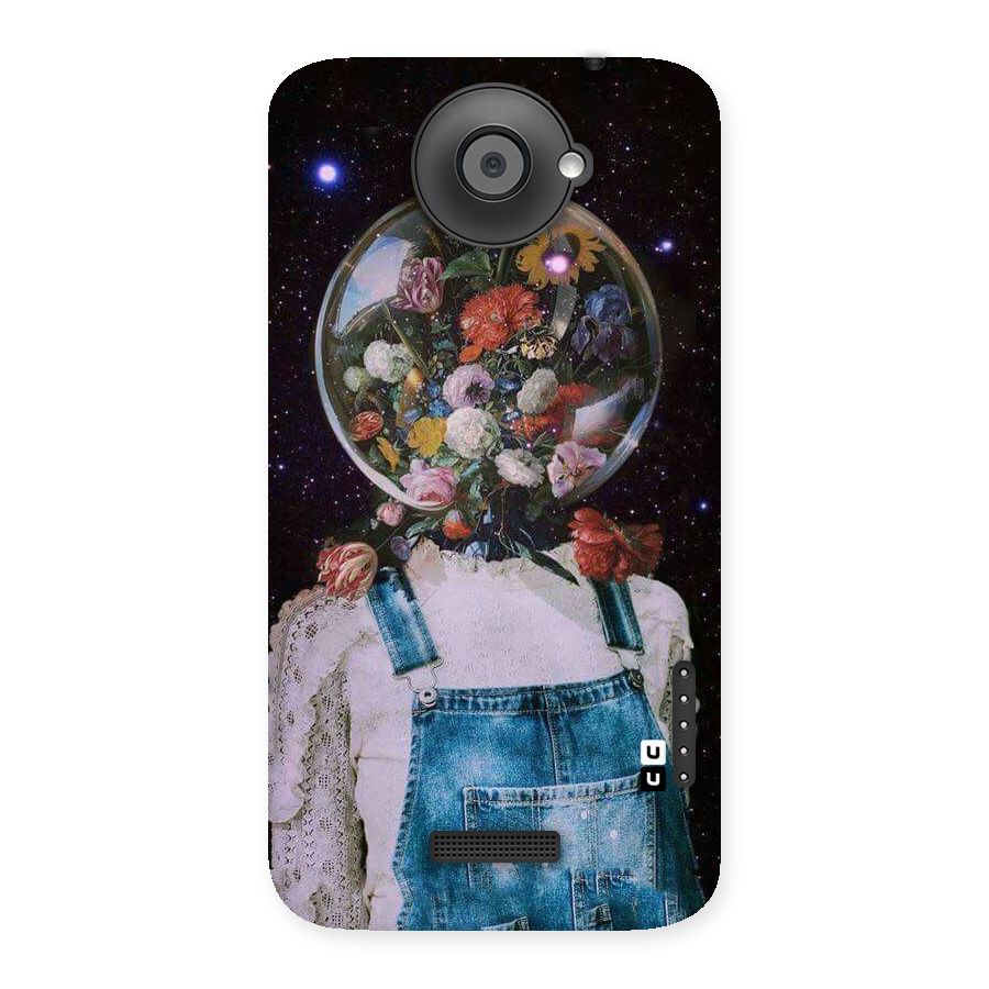 Flower Face Back Case for HTC One X