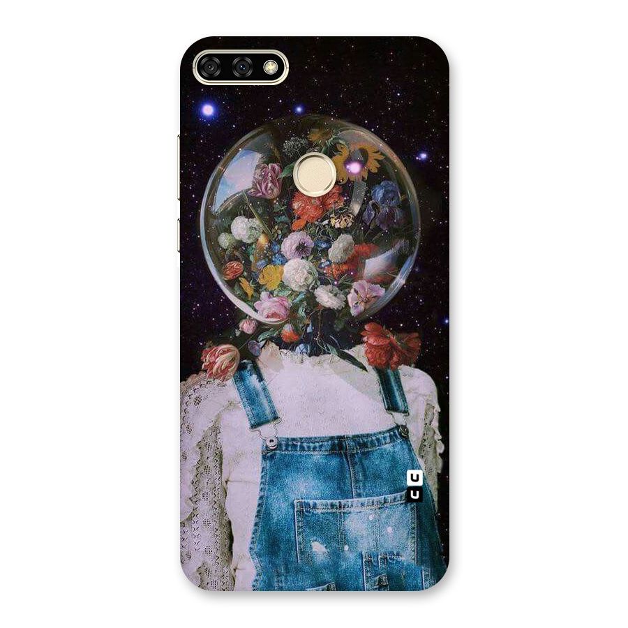 Flower Face Back Case for Honor 7A
