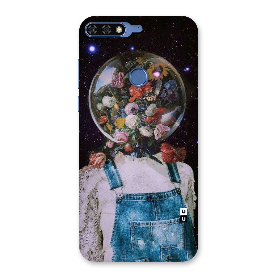 Flower Face Back Case for Honor 7C