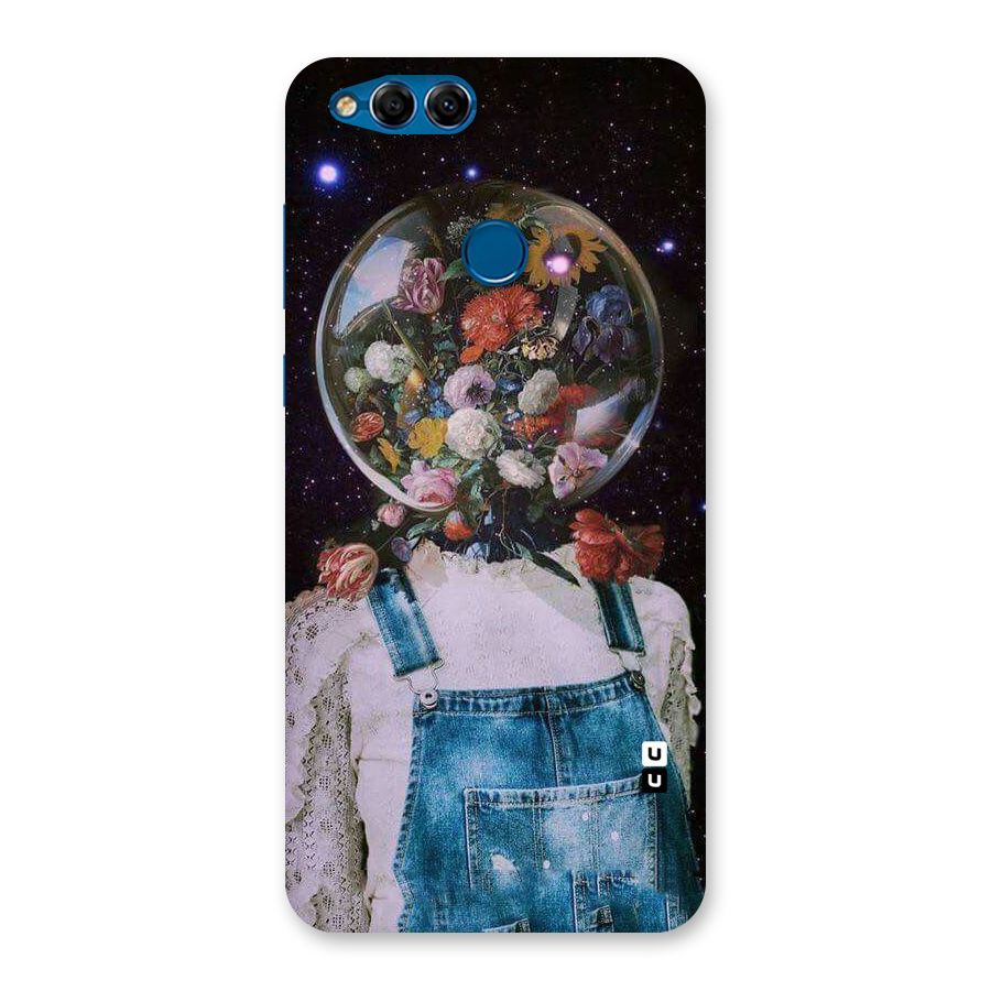 Flower Face Back Case for Honor 7X