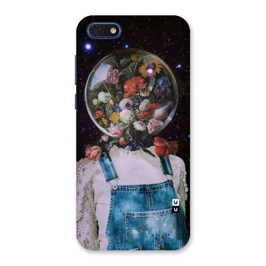 Flower Face Back Case for Honor 7s