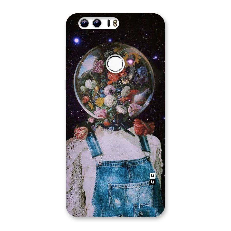 Flower Face Back Case for Honor 8