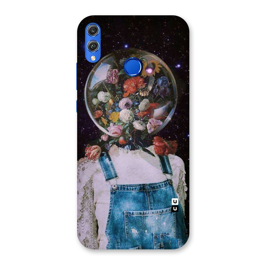 Flower Face Back Case for Honor 8X