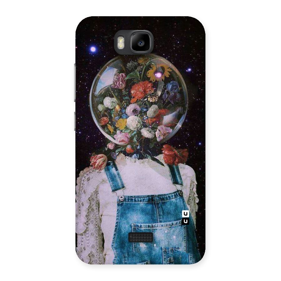 Flower Face Back Case for Honor Bee