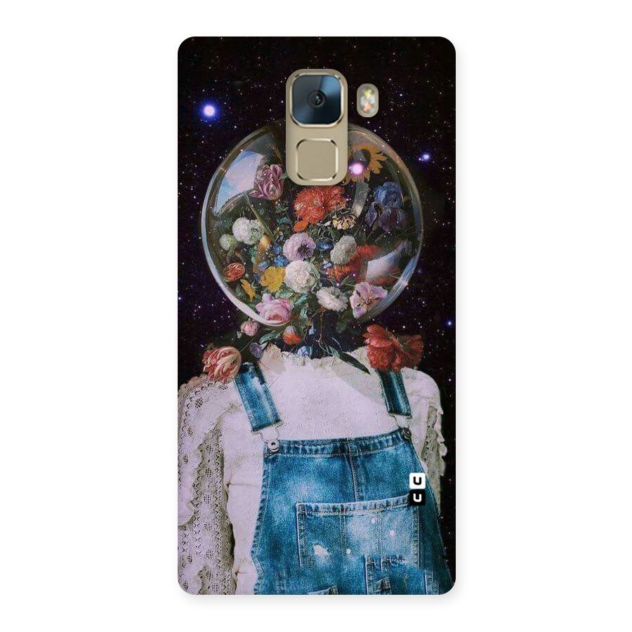 Flower Face Back Case for Huawei Honor 7