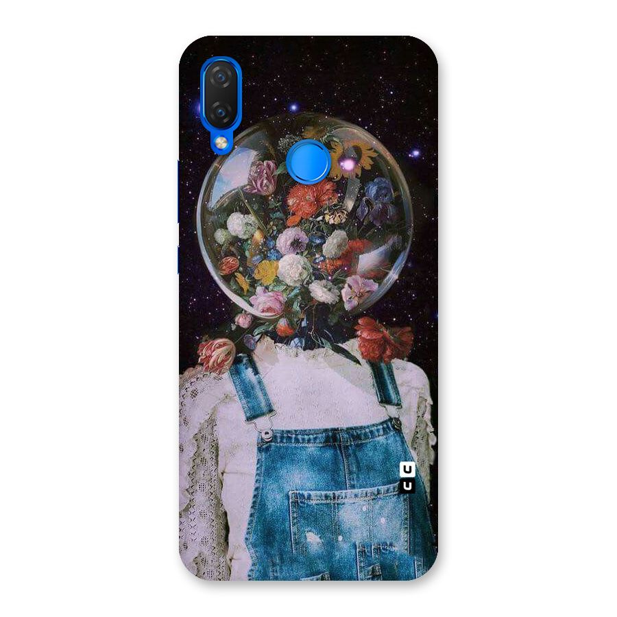 Flower Face Back Case for Huawei P Smart+
