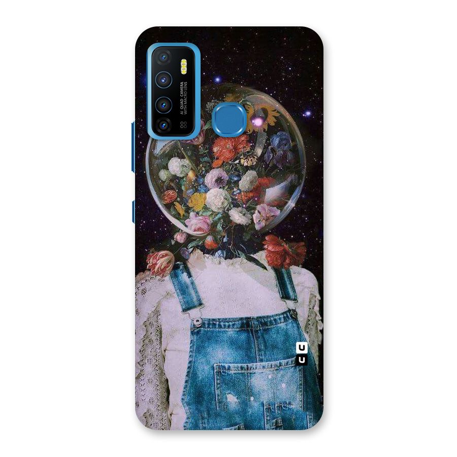 Flower Face Back Case for Infinix Hot 9