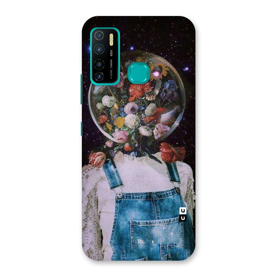 Flower Face Back Case for Infinix Hot 9 Pro