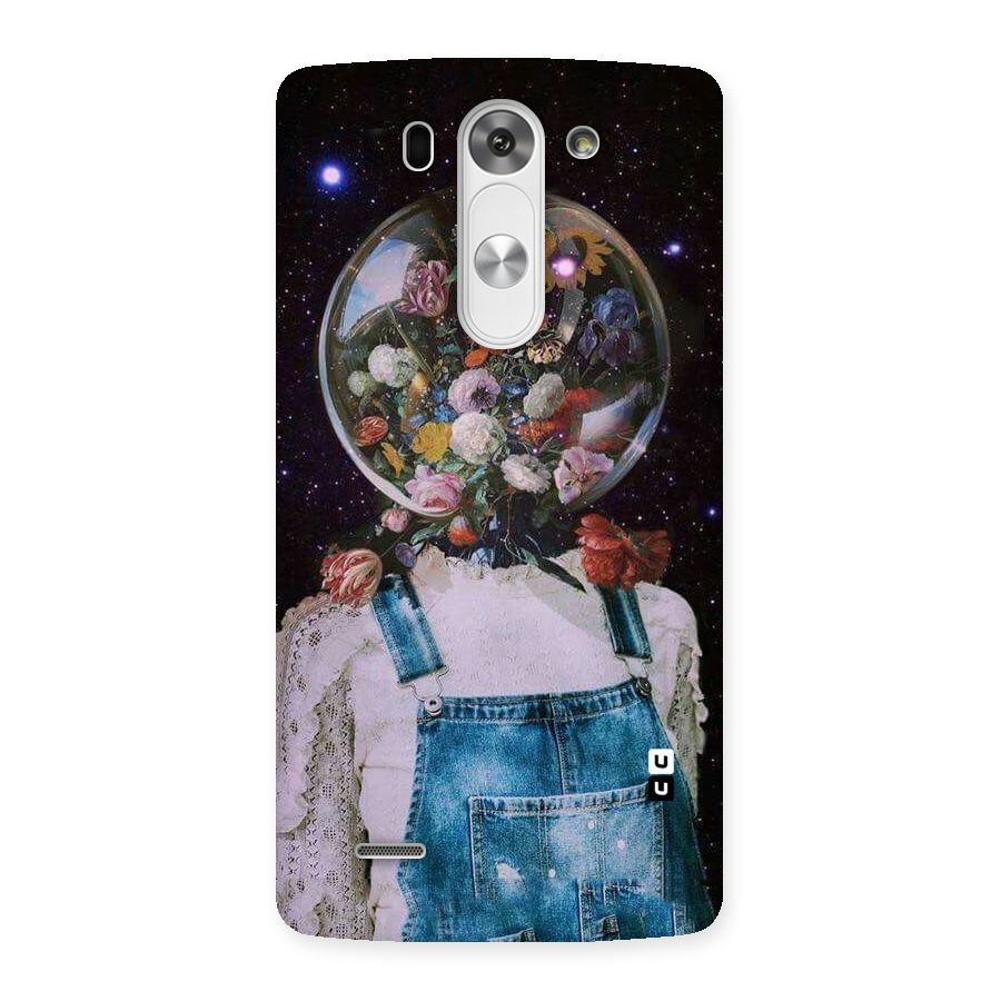 Flower Face Back Case for LG G3 Beat