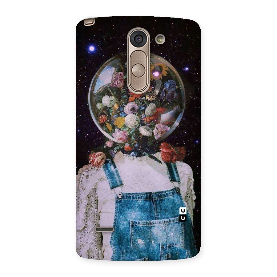 Flower Face Back Case for LG G3 Stylus