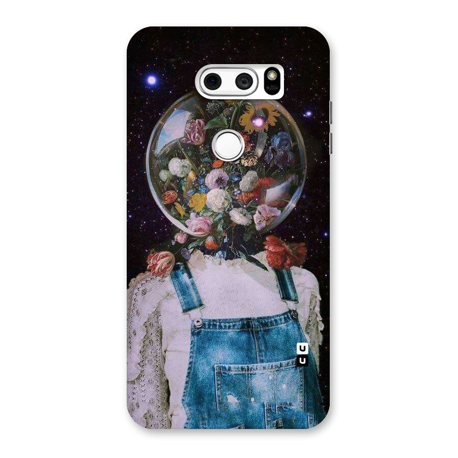 Flower Face Back Case for LG V30