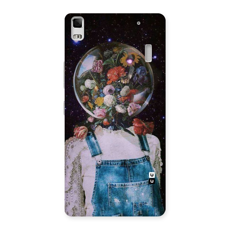 Flower Face Back Case for Lenovo K3 Note