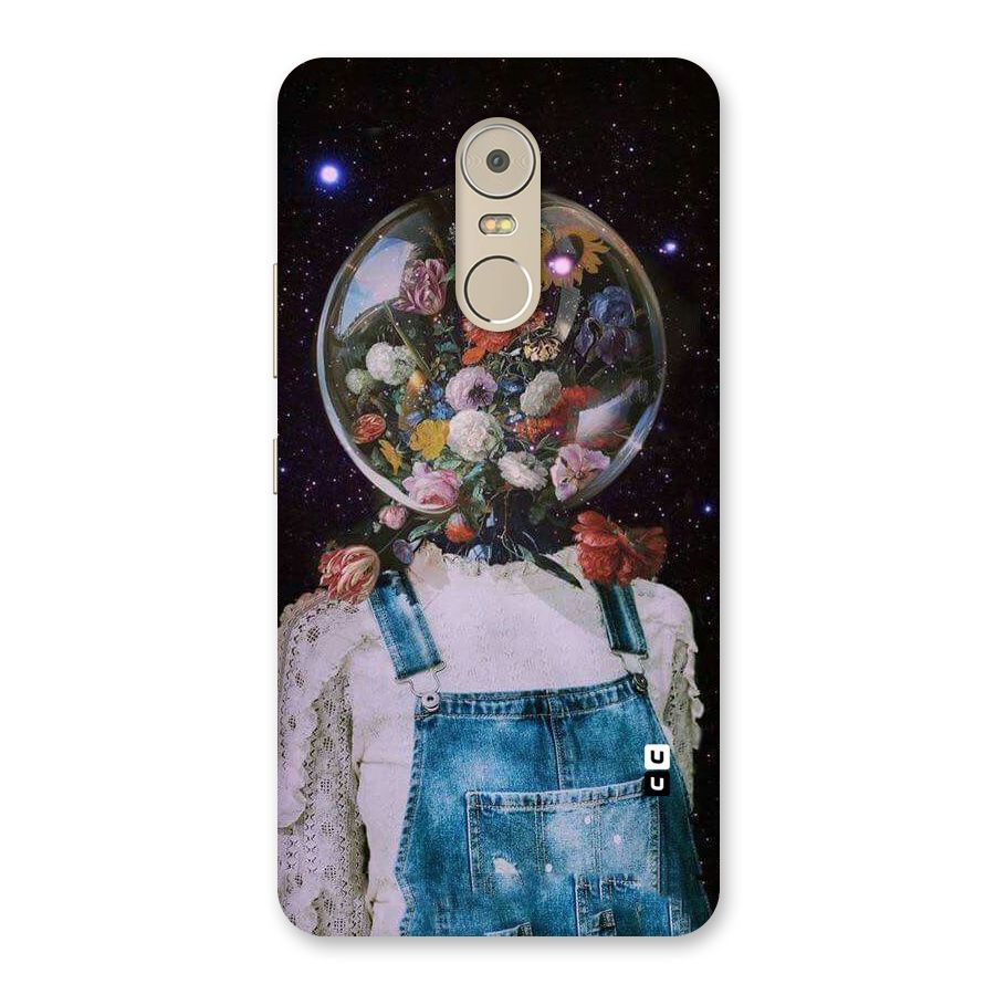 Flower Face Back Case for Lenovo K6 Note