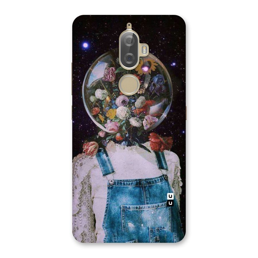 Flower Face Back Case for Lenovo K8 Plus