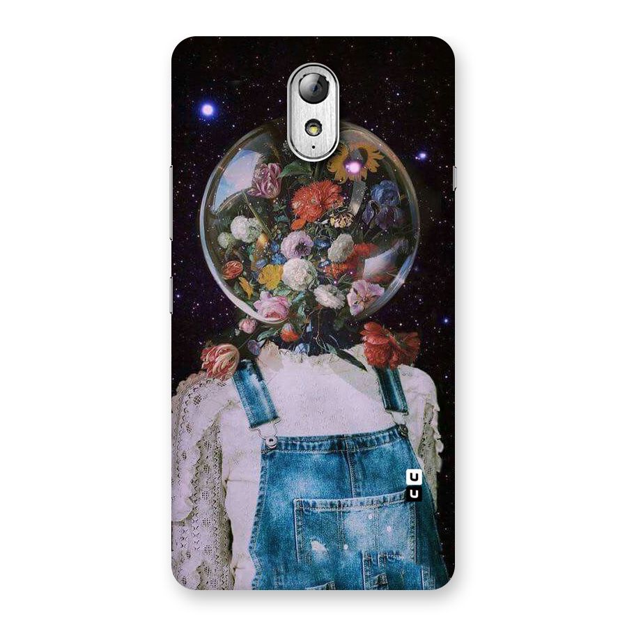 Flower Face Back Case for Lenovo Vibe P1M