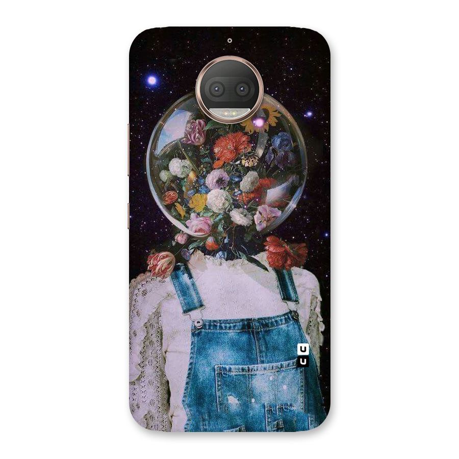 Flower Face Back Case for Moto G5s Plus