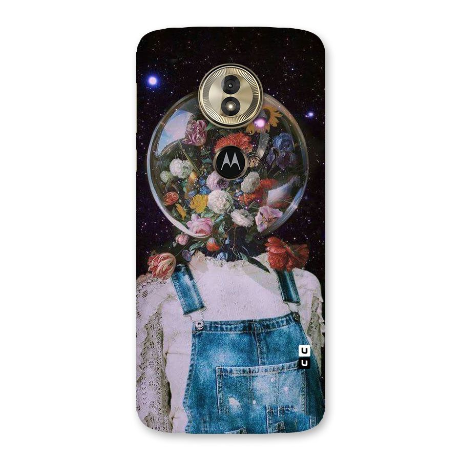 Flower Face Back Case for Moto G6 Play