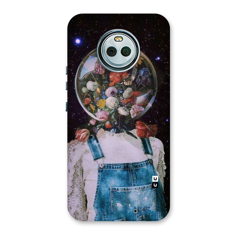 Flower Face Back Case for Moto X4