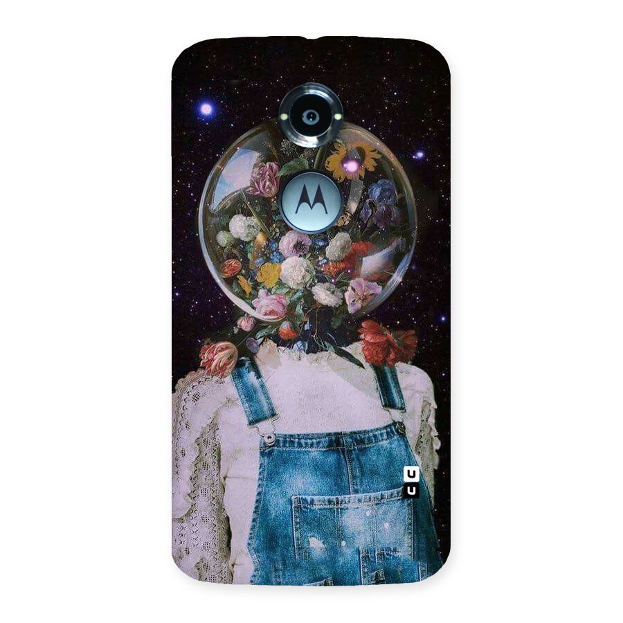 Flower Face Back Case for Moto X 2nd Gen